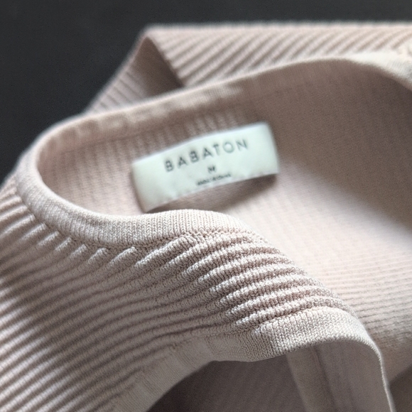 Babaton Ribbed Crop Top - Picture 2 of 3